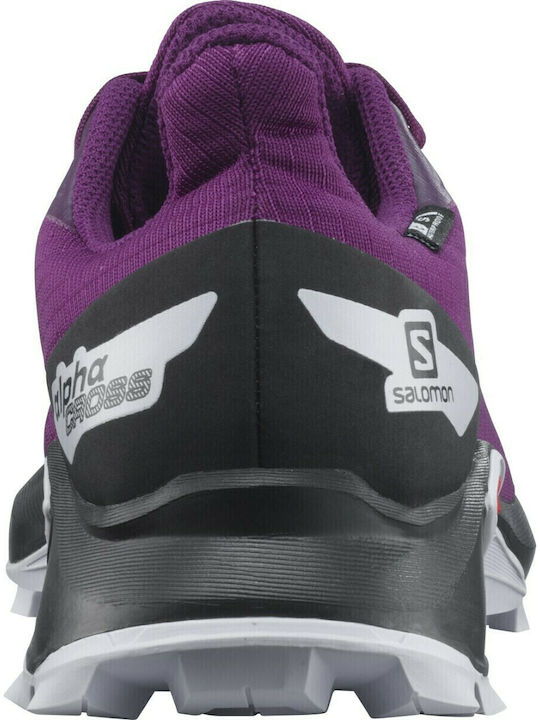 Alphacross Blast Waterproof Kids Sports Shoes Running with Laces Purple