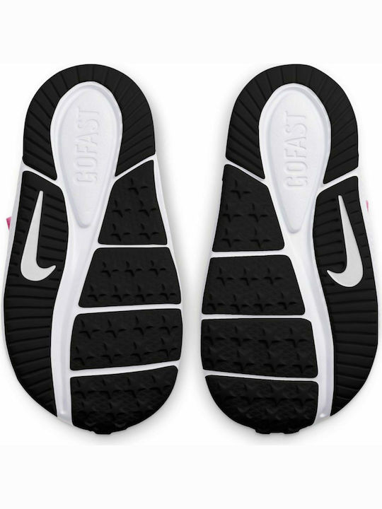 Star Runner Star Runner 2 Kids Sports Shoes Running with Hoop & Loop Closure Pink Glow / Photon Dust / Black / White
