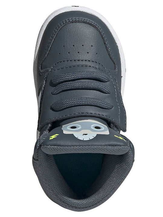 Hoops Hoops Mid 2.0 K Kids Sports Shoes Basketball with Hoop & Loop Closure Legacy Blue / Sky Tint / Tactile Blue