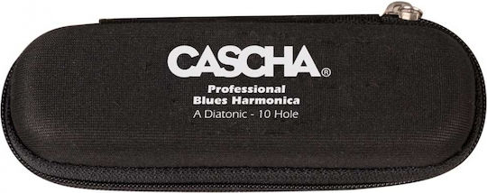 Cascha Διατονική Φυσαρμόνικα Pro Blues Τονικότητας A (La) Ματζόρε