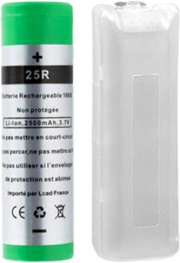 Samsung INR18650 Επαναφορτιζόμενη Μπαταρία 18650 Li-ion 2500mAh 3.7V 1τμχ