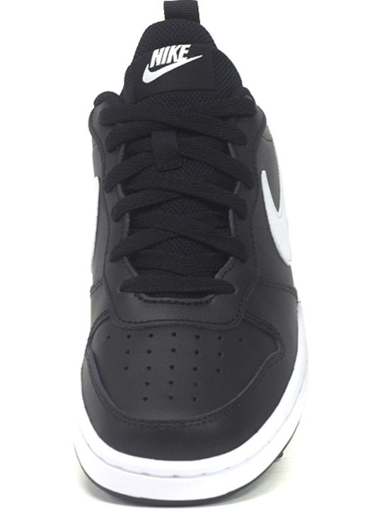 Gs Court Borough Low 2 Kids Sports Basketball Shoes with Laces Black