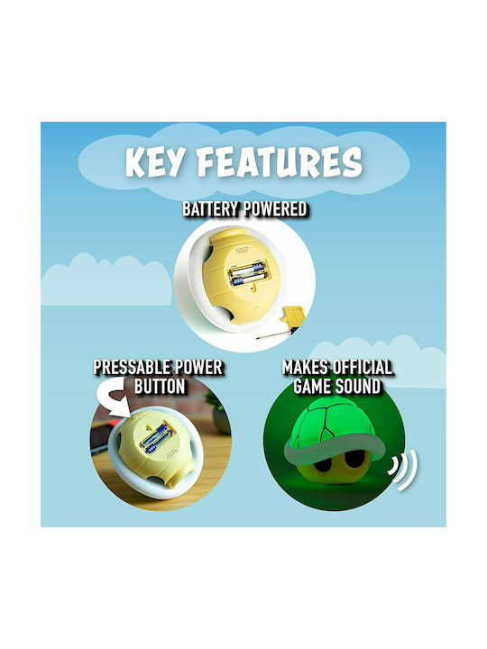 Paladone Kids Projector Lamp Shell Green 11x11x15εκ.