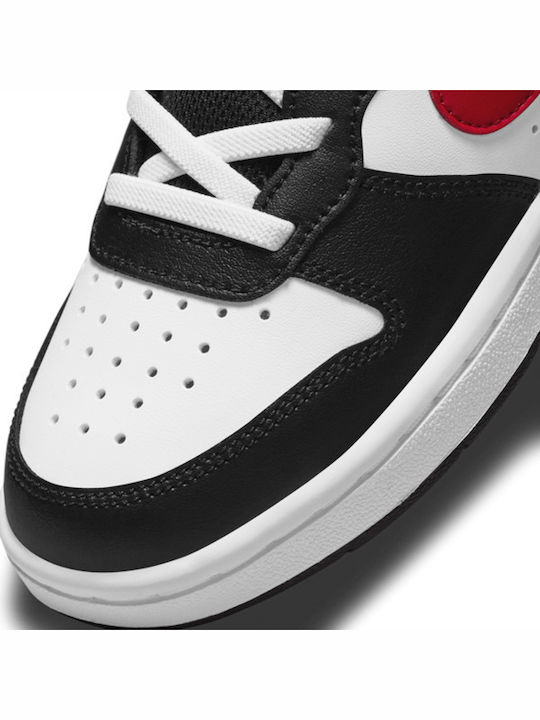 Court Borough 2 Αθλητικά Παιδικά Παπούτσια με Σκρατς White / University Red
