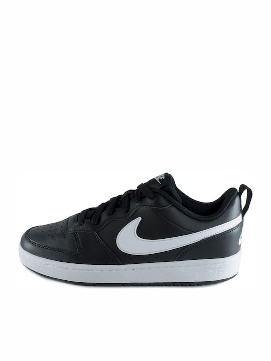 Gs Court Borough Low 2 Kids Sports Basketball Shoes with Laces Black