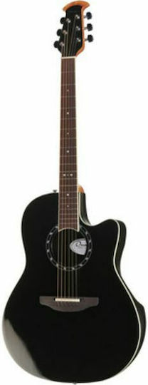 Ovation Полуакустичен Китара 2778AX5 Elite Standard Отрязана Черно