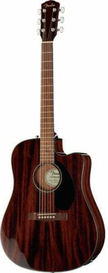 Fender Semi-Acoustic Guitar CD-60SCE Cutaway Natural