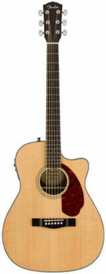 Fender Semi-Akustik Gitarre CC140S CE Ausschnitt Natürlich