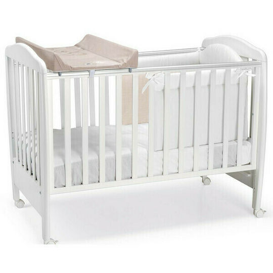 Cam Harte Wickelauflage aus Stoff Beige 49x80cm