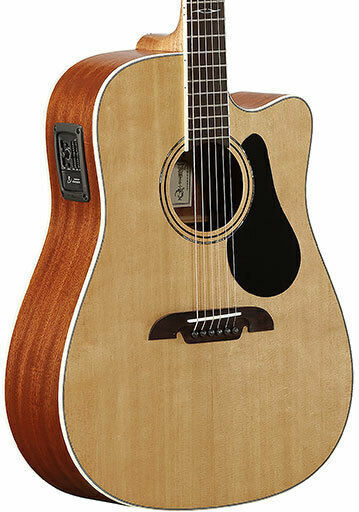 Alvarez Ηλεκτροακουστική Κιθάρα Artist AD60CE Cutaway Natural Gloss