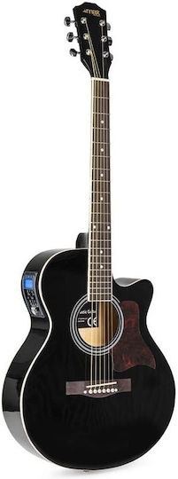 Max Semi-Acoustic Guitar Max Showkit Cutaway Black