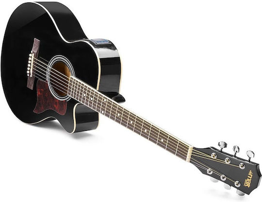 Max Semi-Acoustic Guitar Max Showkit Cutaway Black