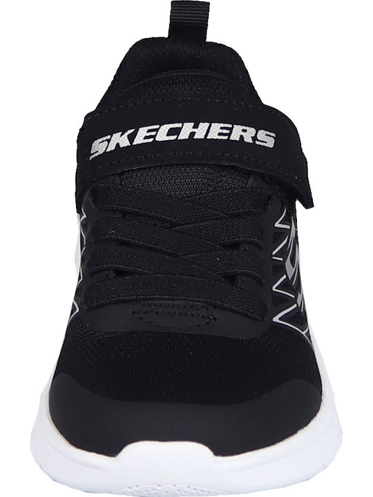 Texlor Kinder Sportschuhe Laufen mit Bügel- und Schleifenverschluss Schwarz