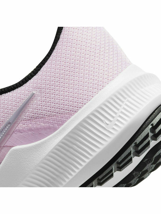 Downshifter Downshifter 11 Kids Sports Shoes Running with Laces Pink Foam / Metallic Silver