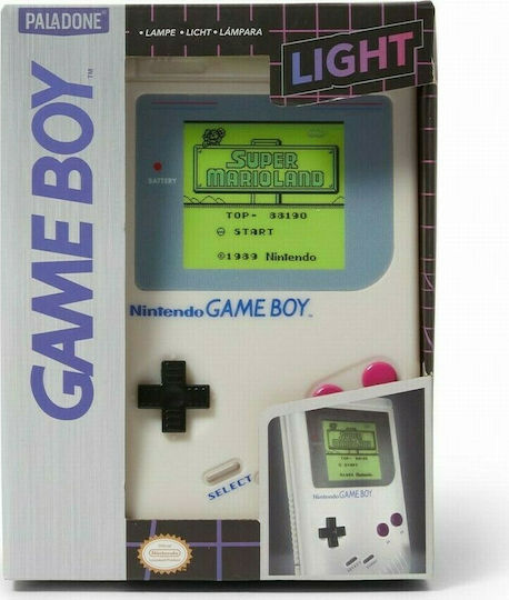 Paladone Led Παιδικό Διακοσμητικό Φωτιστικό Gameboy Λευκό 14x9cm