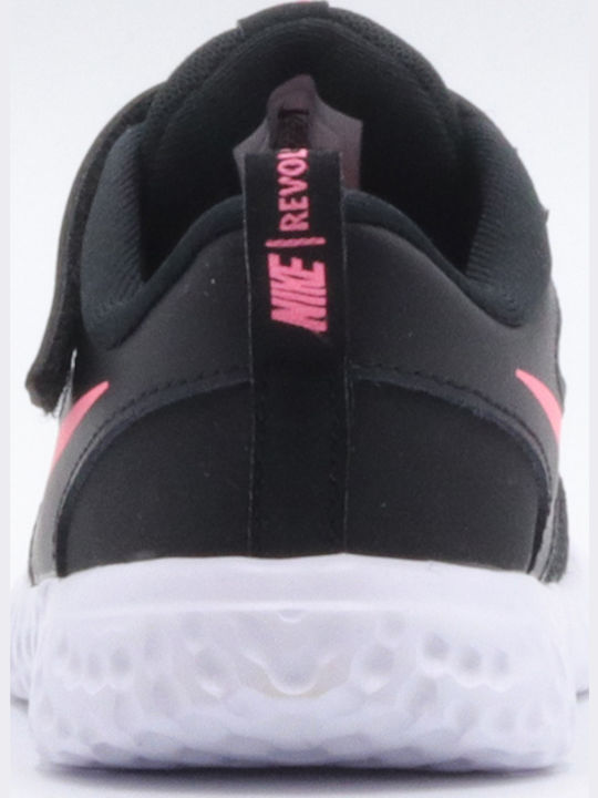 Revolution 5 Αθλητικά Παιδικά Παπούτσια Running με Σκρατς Black / Sunset Pulse