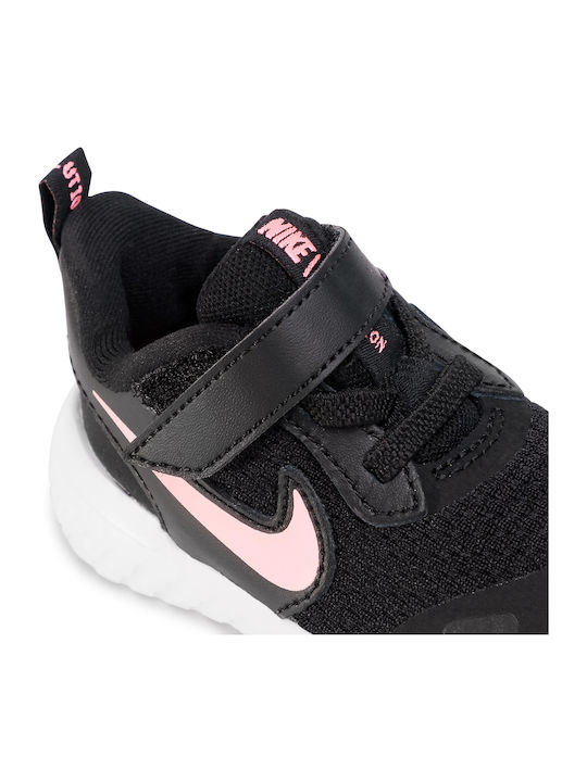 Revolution 5 Αθλητικά Παιδικά Παπούτσια Running με Σκρατς Black / Sunset Pulse