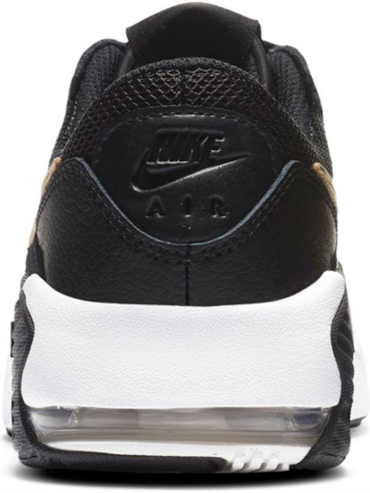 Air Max Excee Kinder Sneakers Black / Metallic Gold Star / White