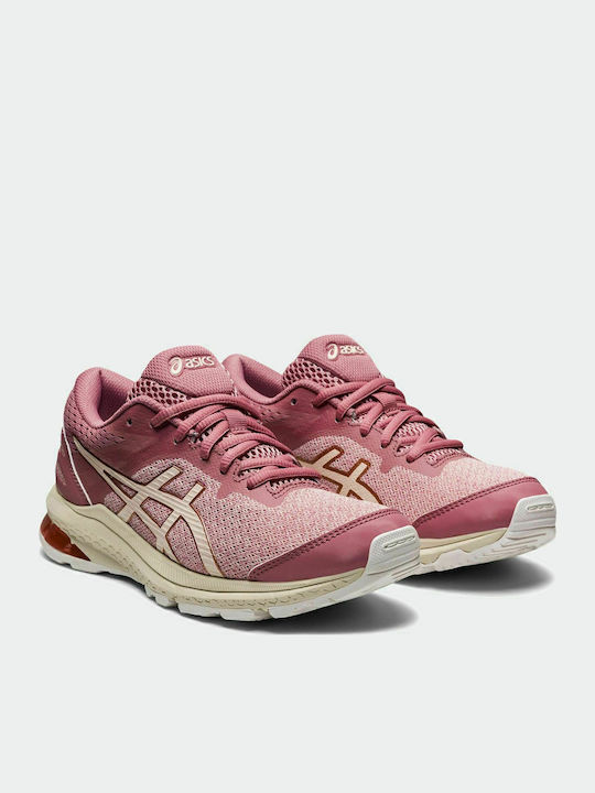 GT-1000 Αθλητικά Παιδικά Παπούτσια Running με Κορδόνια Ροζ