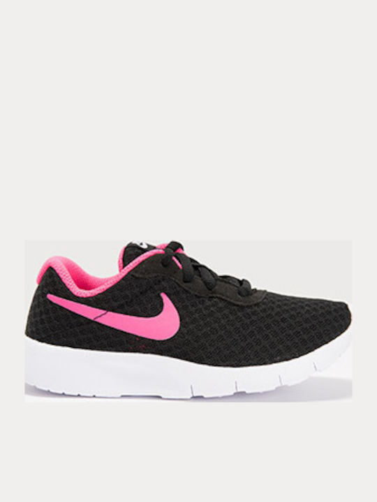 Tanjun Tanjun PS Kids Sports Shoes Running with Laces Black / Hyper Pink / White