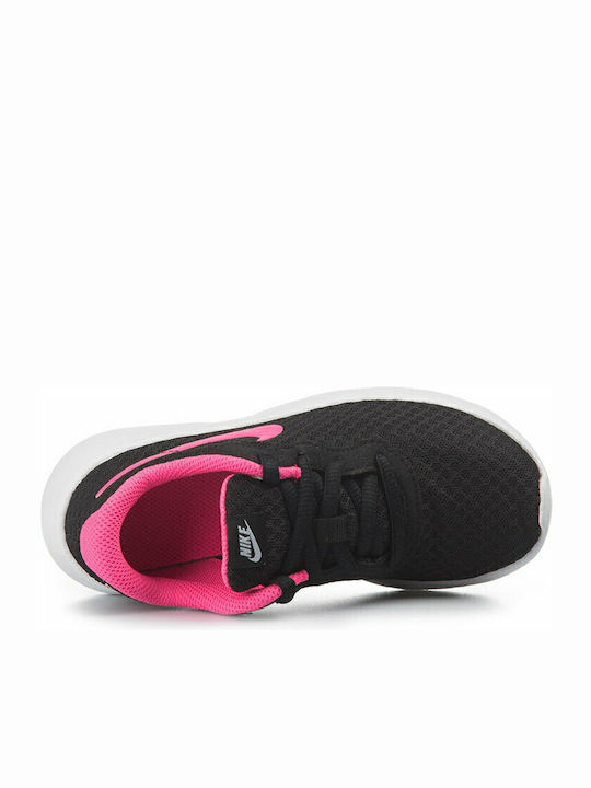Tanjun Tanjun PS Kids Sports Shoes Running with Laces Black / Hyper Pink / White