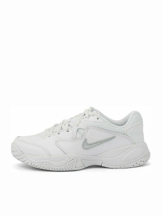 Court Court Lite 2 Kids Sports Shoes Tennis with Laces White