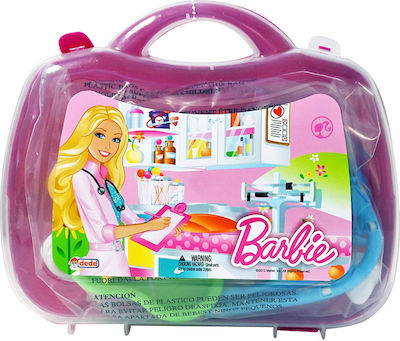 Dede Kids Medical Set Ιατρική Τσάντα Barbie Barbie for 3+ Years Old (Various Designs) 1pc 01833