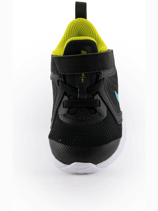 Downshifter Downshifter 10 Kids Sports Shoes Running with Hoop & Loop Closure Black / Chlorine Blue / High Voltage