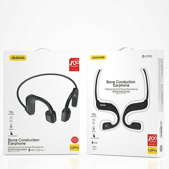 Dudao U2 Pro Earbud Bluetooth хендсфри Слушалки Черен