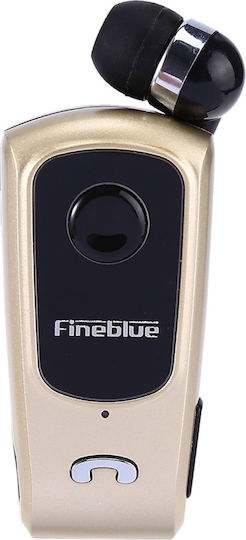 Fineblue F920 In-ear Bluetooth Handsfree Ακουστικό Πέτου Χρυσό