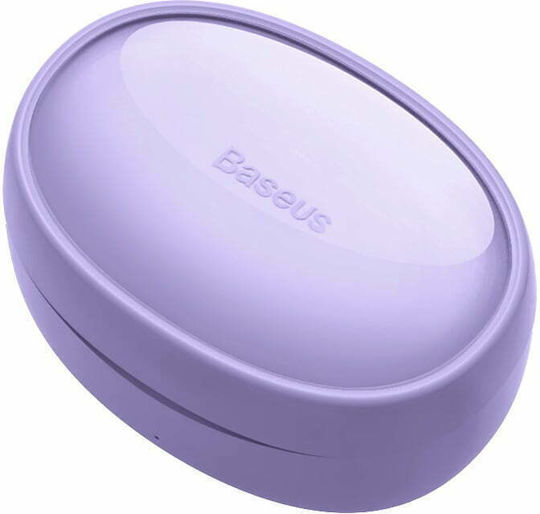 Baseus Bowie E2 In-ear Bluetooth Handsfree Earphones with Charging Case Purple