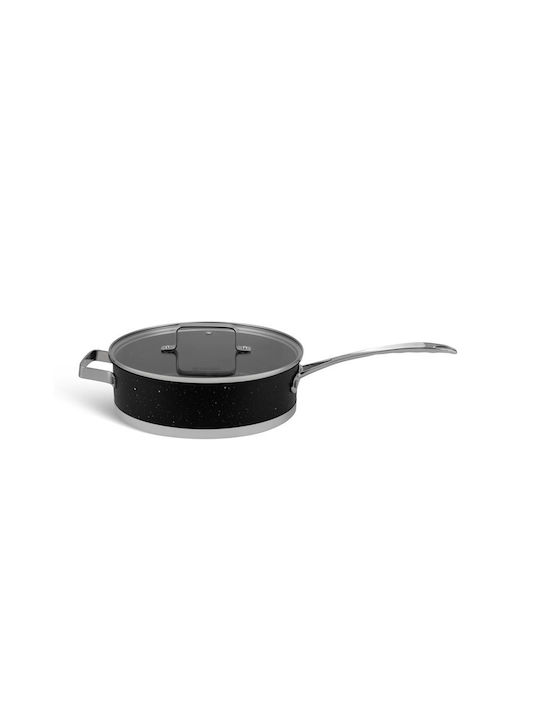 Edenberg Set de vase de gătit din aluminiu Negru cu strat antiaderent 12buc