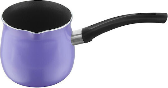 Pal Μπρίκι от Неръждаема Стомана Colors Νο 8 в Лилав Цвят Non-stick 250мл