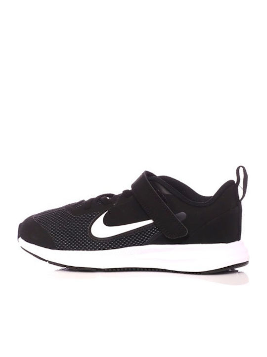 Downshifter Downshifter 9 Kids Sports Shoes Running with Hoop & Loop Closure Black / White / Anthracite
