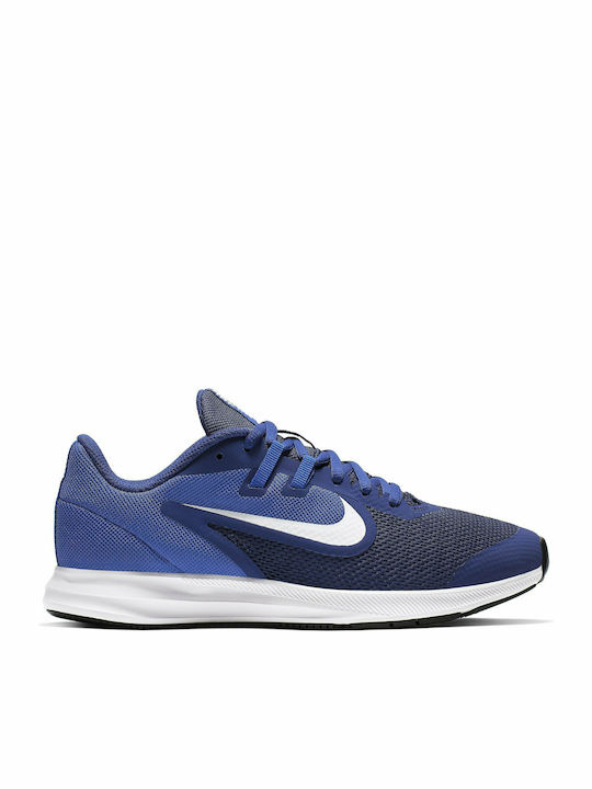 Downshifter 9 Αθλητικά Παιδικά Παπούτσια Running με Κορδόνια Deep Royal Blue / White