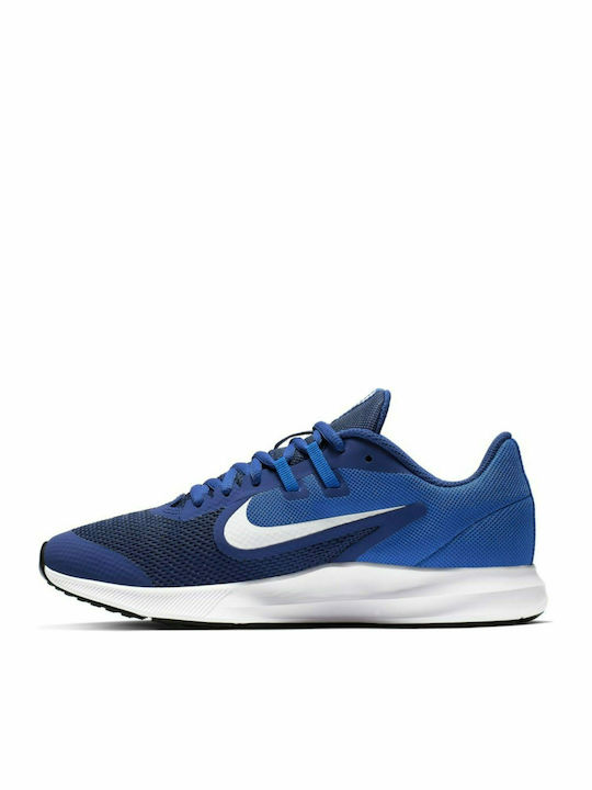 Downshifter 9 Αθλητικά Παιδικά Παπούτσια Running με Κορδόνια Deep Royal Blue / White