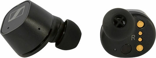 Sennheiser CX Plus True Wireless In-Ear Bluetooth-Freisprecheinrichtung Kopfhörer mit Schweißresistenz und Ladeetui Black