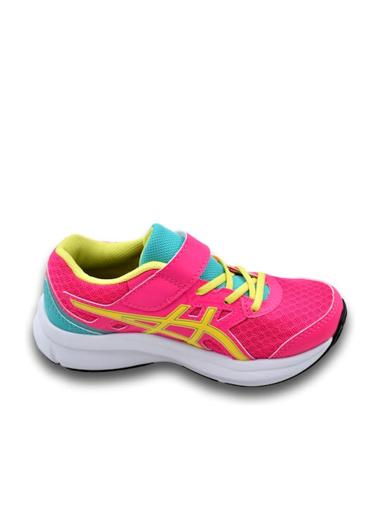 Jolt 3 Kids Sports Shoes Running with Hoop & Loop Closure Fuchsia