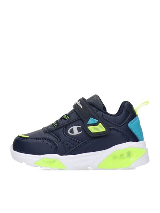 Wave Kids Sneakers with Scratch & Lights Blue