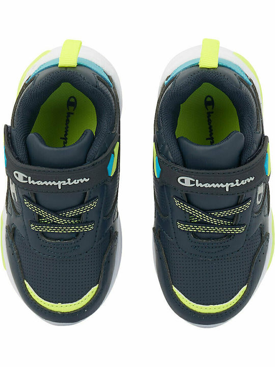 Wave Kids Sneakers with Scratch & Lights Blue