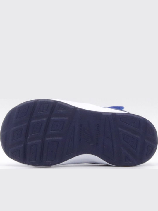 Wearallday Td Kids Sports Shoes Running with Hoop & Loop Closure Blue