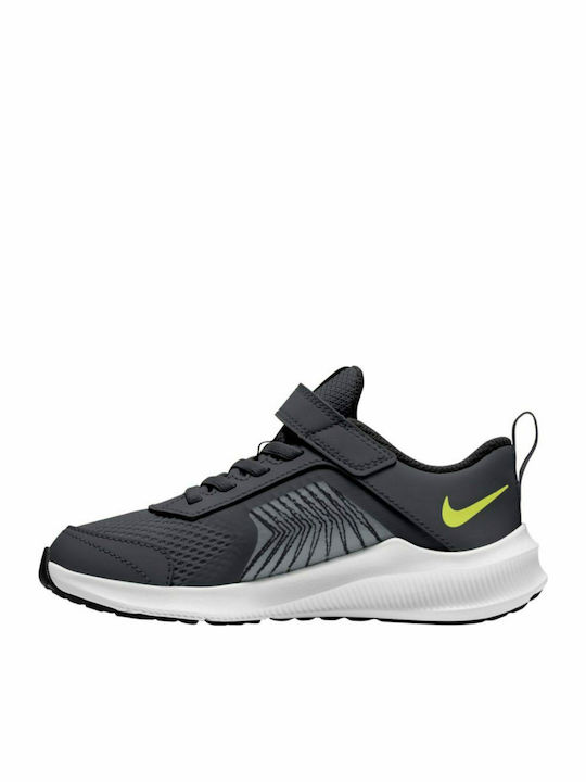 Downshifter 11 Αθλητικά Παιδικά Παπούτσια Running με Σκρατς Dark Smoke Grey / Volt / Black / White