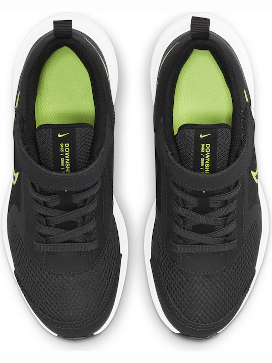Downshifter 11 Αθλητικά Παιδικά Παπούτσια Running με Σκρατς Dark Smoke Grey / Volt / Black / White