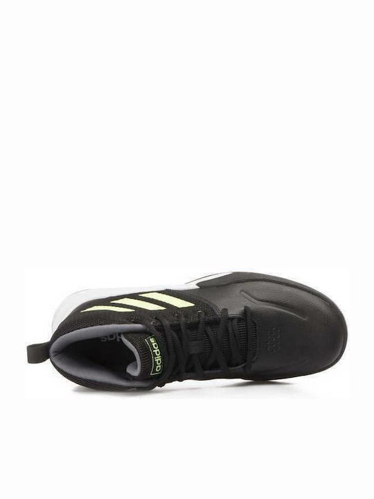 Kids Sports Shoes Basketball with Laces Black