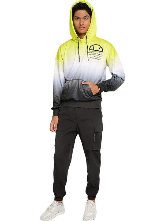Spray Fade Oh Hoody Φούτερ με Κουκούλα Yellow / Black