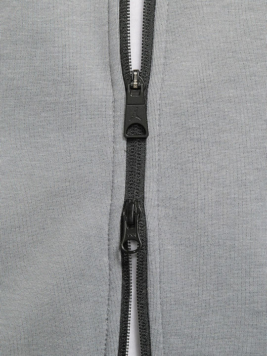 Dri-Fit Sweatshirt with Hood Gray