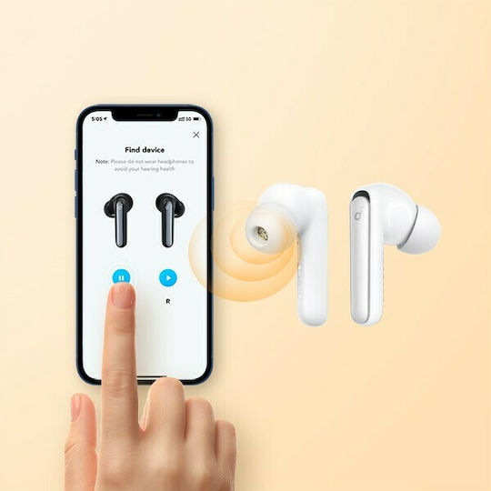 Soundcore by Anker Life Note 3 In-ear Bluetooth Handsfree Earphones with Sweat Resistance and Charging Case White
