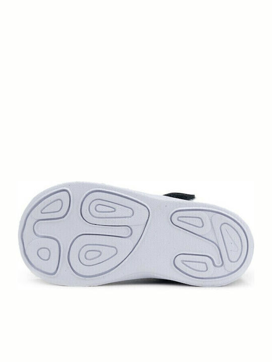 Revolution Revolution 4 Kids Sports Shoes Running with Hoop & Loop Closure Black