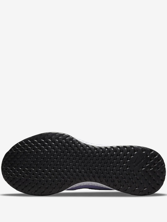 Revolution Revolution 5 Kids Sports Shoes Running with Laces Lilac / Dark Smoke Grey / White / Metallic Silver