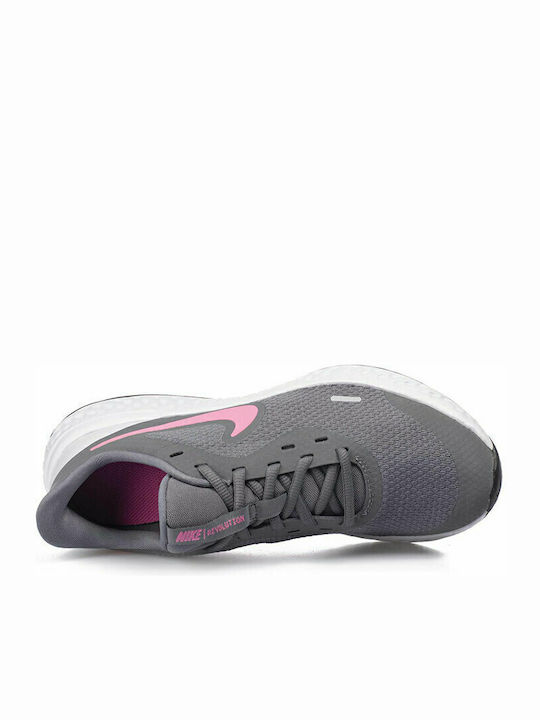 Revolution Revolution 5 (GS) Kids Sports Shoes Running with Laces Gray
